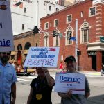 Bernie supporters in Pittsburgh