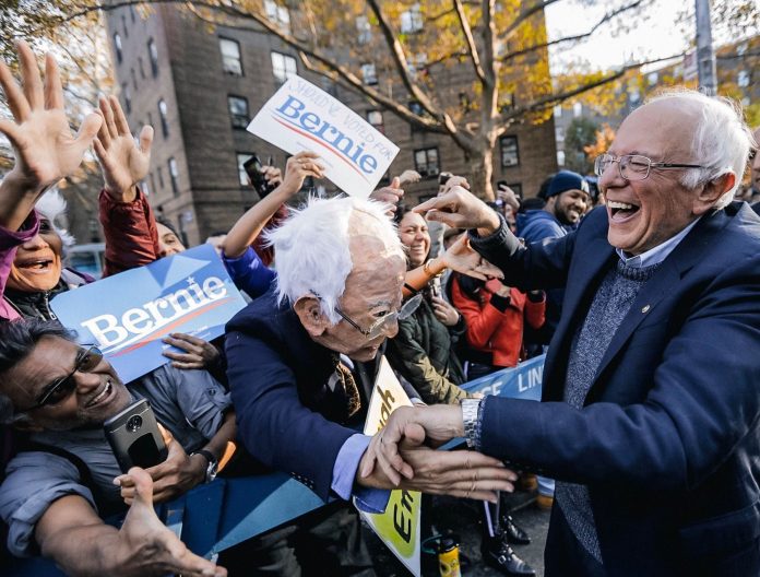Photo via Bernie 2020